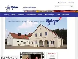 Sites similar to landmetzgerei-geiger.de