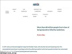 Sites similar to landminefree2025.org