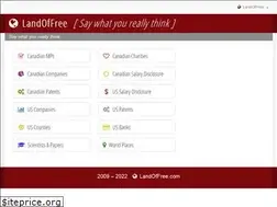 Sites similar to landoffree.com