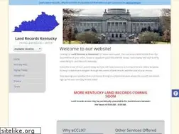 Sites similar to landrecordskentucky.com