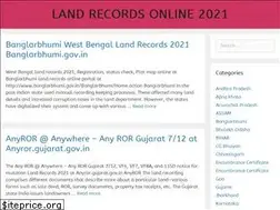 Sites similar to landrecordsonline.in