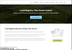 Sites similar to landregistry-deeds.co.uk