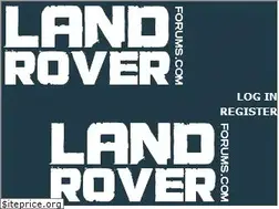 Sites similar to landroverforums.com