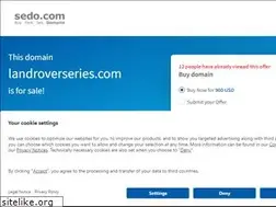 Sites similar to landroverseries.com