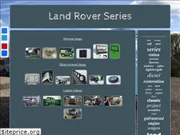 Sites similar to landroverseries.name