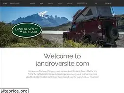 Sites similar to landroversite.com