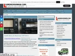 Sites similar to landroverweb.com