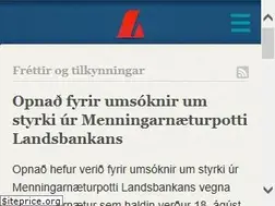 Sites similar to landsbankinn.is