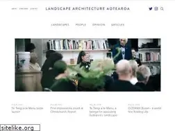 Sites similar to landscapearchitecture.nz