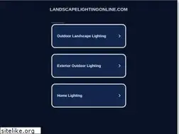 Sites similar to landscapelightingonline.com