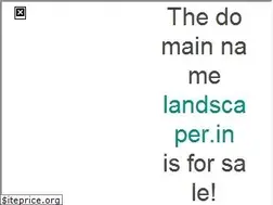 Sites similar to landscaper.in