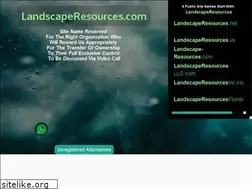 Sites similar to landscaperesources.com