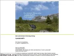 Sites similar to landschaft-ausstellung.ch