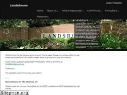 Sites similar to landsdowne.org