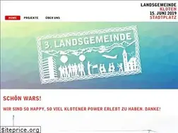 Sites similar to landsgemeinde-kloten.ch