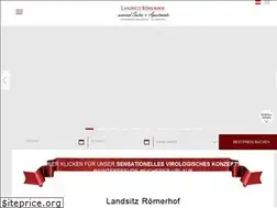 Sites similar to landsitz-roemerhof.com