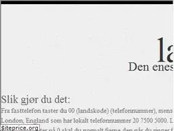 Sites similar to landskoder.no