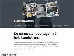 Sites similar to landskrona.lokaltidningen.se