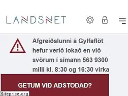 Sites similar to landsnet.is