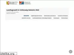Sites similar to landtagswahl-sh.de