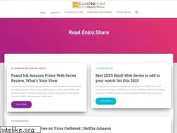 Sites similar to landtoread.com