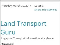 Sites similar to landtransportguru.net