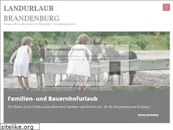 Sites similar to landurlaub-brandenburg.de