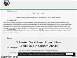 Sites similar to landurlaub-sachsen-anhalt.de