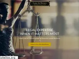 Sites similar to laneandbrown.com