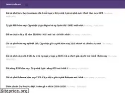 Sites similar to lanecc.edu.vn