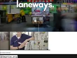 Sites similar to laneways.melbourne