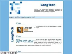 Sites similar to lang-tech.org