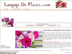 Sites similar to langage-de-fleurs.com