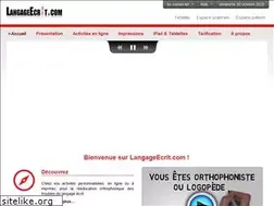 Sites similar to langageecrit.com