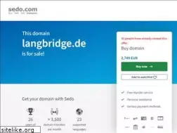 Sites similar to langbridge.de