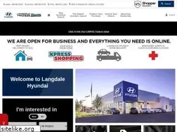 Sites similar to langdalehyundai.com