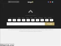Sites similar to langdb.com