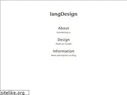 Sites similar to langdesign.jp