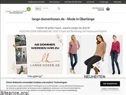 Sites similar to lange-damenhosen.de