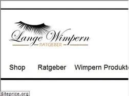 Sites similar to lange-wimpern.net
