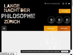 Sites similar to langenachtderphilosophie.ch