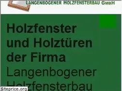 Sites similar to langenbogener-holzfensterbau.de