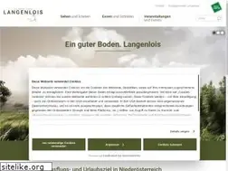 Sites similar to langenlois.at
