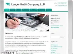 Sites similar to langenthalcpa.com