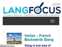 Sites similar to langfocus.com