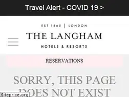 Sites similar to langhamhotels.co.nz