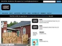 Sites similar to langhamtheatre.ca