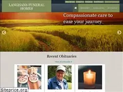 Sites similar to langhansfuneralhome.com
