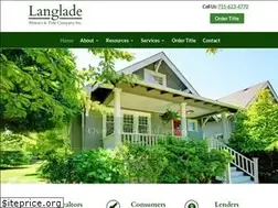 Sites similar to langladeabstract.com