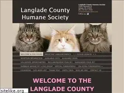 Sites similar to langladecountyhumanesociety.org